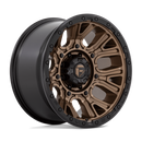 20x10 Fuel Off-Road D826 Traction Matte Bronze with Black Ring 8x170 ET-18 Wheel