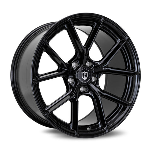 19x8.5 Curva CFF70 Gloss Black 5x114.3 ET35 wheel/rim