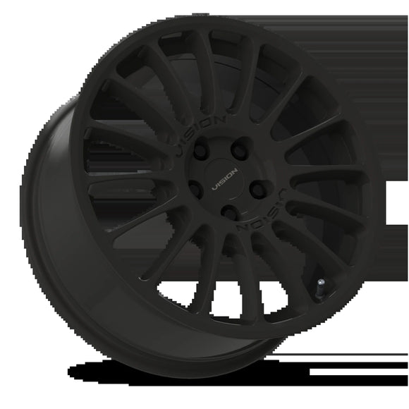 17x7 Vision 477 Monaco Satin Black 5x110 ET38 Wheel Rim
