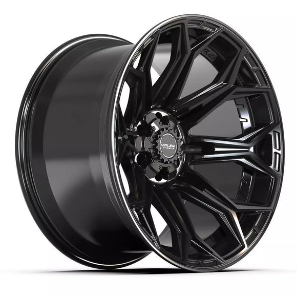 4Play Gen3 4P83 24x10 Black Wheel 6x139.7 ET18 CB106.1
