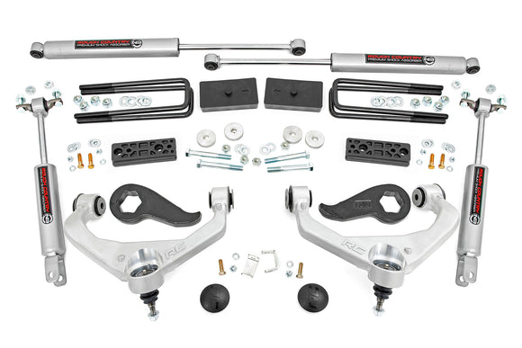 Rough Country 3" Lift Kit For Chevy Silverado GMC Sierra 2500HD 2WD 4WD 20-24