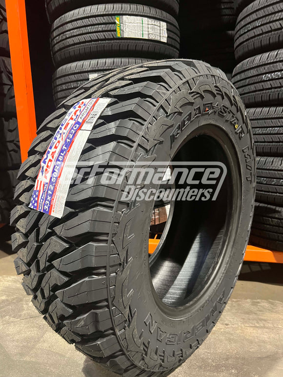 33x12.50R18 American Roadstar M/T 122Q BSW F 33 12.5 18 33125018