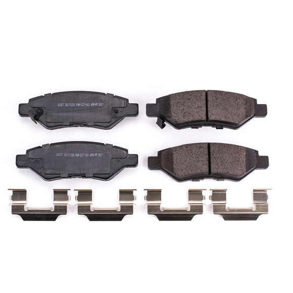 PowerStop Z17 Evolution Ceramic Brake Pads With Hardware