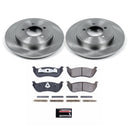 PowerStop OE Stock Replacement Low-Dust Ceramic Brake Pad and Rotor Kit