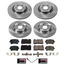 PowerStop Track Day Spec High-Performance Brake Pad and Rotor Kit