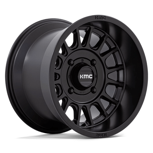 15X10 KMC Powersports KS138 Impact UTV Satin Black 4X156 ET0 Wheel Rim