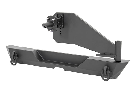 Rough Country Rear Bumper Trail Tire Carrier For Jeep Wrangler 18-23