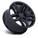 18X8.5 Performance Replicas PR220 Gloss Black 6x139.7 ET26 Wheel Rim