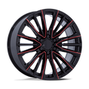26X10 Performance Replicas PR223 Gloss Black 6x139.7 ET28 Wheel Rim