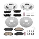 PowerStop Z23 Daily Driver Carbon-Fiber Ceramic Brake Pad and Drilled & Slotted