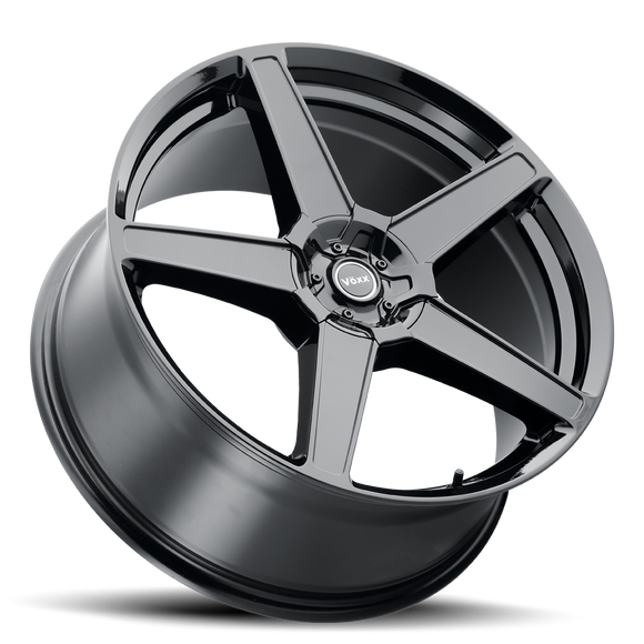 17x7.5 Voxx MG5 Gloss Black 5x115/120 ET20 wheel/rim