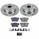 PowerStop OE Stock Replacement Low-Dust Ceramic Brake Pad and Rotor Kit