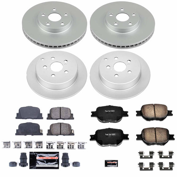 Z23 Daily Driver Premium Carbon-Fiber Ceramic Brake Pad and Fully Coated Rotor K