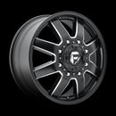 22X8.25 Fuel D538 Maverick Matte Black Milled 8X200 ET105 wheel/rim
