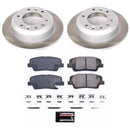PowerStop Semi-Coated Rotor and Low-Dust Ceramic Brake Pad Kit