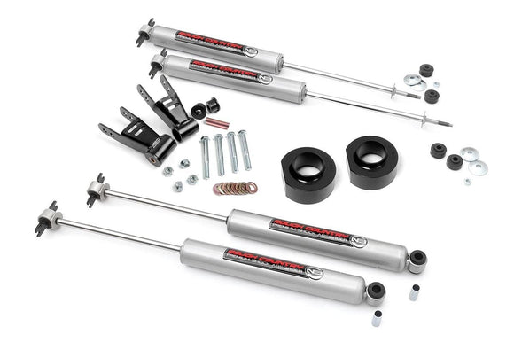 Rough Country 1.5" Lift Kit For Jeep Cherokee XJ 2WD 4WD 1984-2001