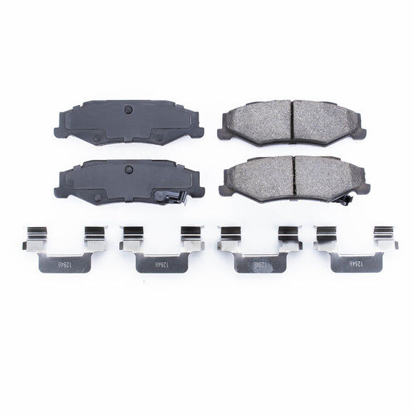 PowerStop Z17 Evolution Ceramic Brake Pads With Hardware