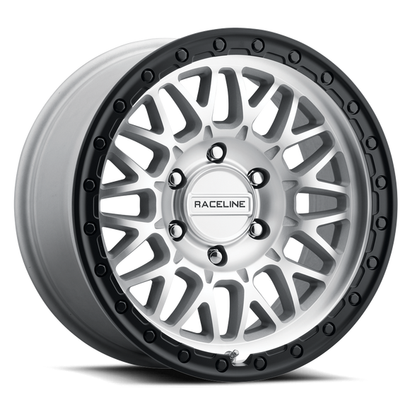 18x9 Raceline 963MB Omega Machined 8x165.1 ET18 CB130.81 Wheel