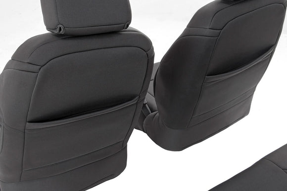 Rough Country Front Seat Covers For Jeep Wrangler JK 13-18