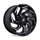 20x9 Fuel Off-Road D753 Reaction Gloss Black Milled 8x180 ET20 CB124.2 Wheel Rim