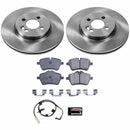 PowerStop OE Stock Replacement Low-Dust Ceramic Brake Pad and Rotor Kit