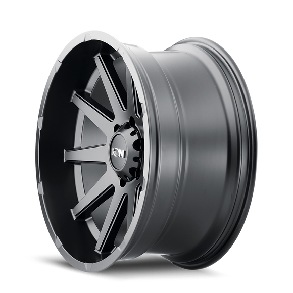 18x9 Ion 143 Matte Black 6x139.7 ET18 CB106 Wheel Rim