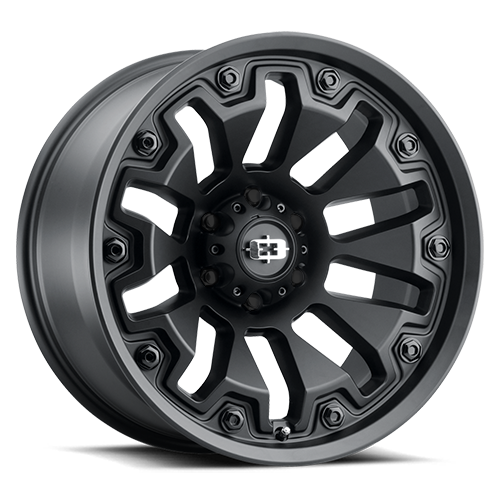 20x10 Vision 362 Armor Satin Black Wheel 6x139.7 ET-25 CB106.2