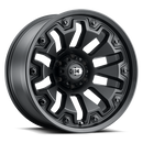 20x10 Vision 362 Armor Satin Black Wheel 6x139.7 ET-25 CB106.2