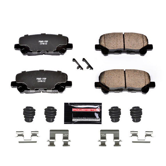 PowerStop Z23 Evolution Sport Carbon-Fiber Brake Pads With Hardware
