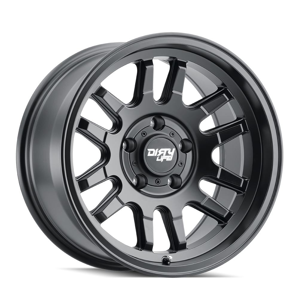 Dirry Rim 17x9 Dirty Life Canyon Matte Black 6x135 ET0 CB87.1 Wheel Rim ...