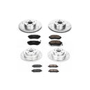 PowerStop Z23 Daily Driver Carbon-Fiber Ceramic Brake Pad and Drilled & Slotted