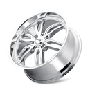 20x9 Ridler 609 Chrome 6x139.7 ET30 CB106.1 Wheel Rim