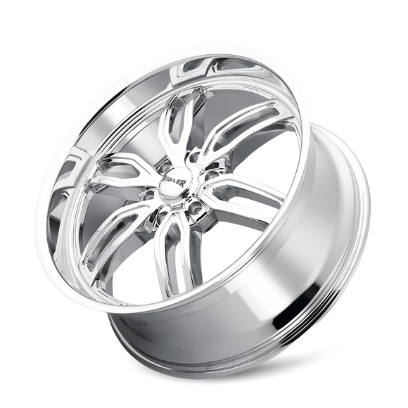 20x9 Ridler 609 Chrome 6x139.7 ET30 CB106.1 Wheel Rim