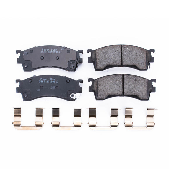 PowerStop Z17 Evolution Ceramic Brake Pads With Hardware