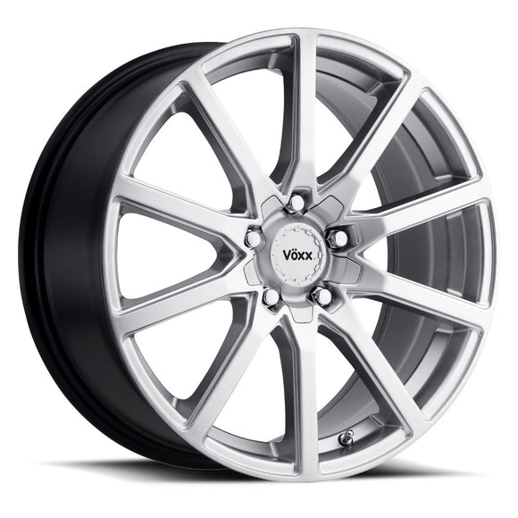 17x7.5 Voxx Este Bright Silver 5x100/114.3 ET40 wheel/rim
