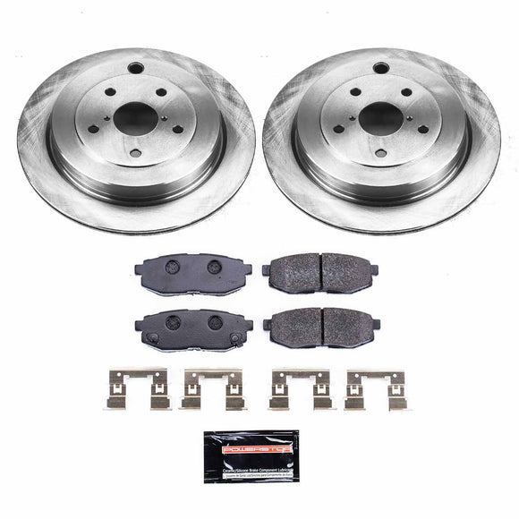 PowerStop Track Day High-Performance Brake Pad and Rotor Kit