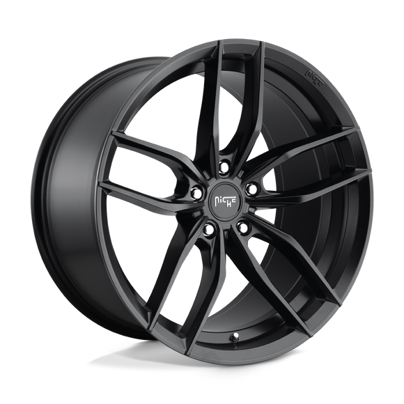 20x9 Niche Vosso Matte Black Wheel/Rim 5x112 5-112 20-9