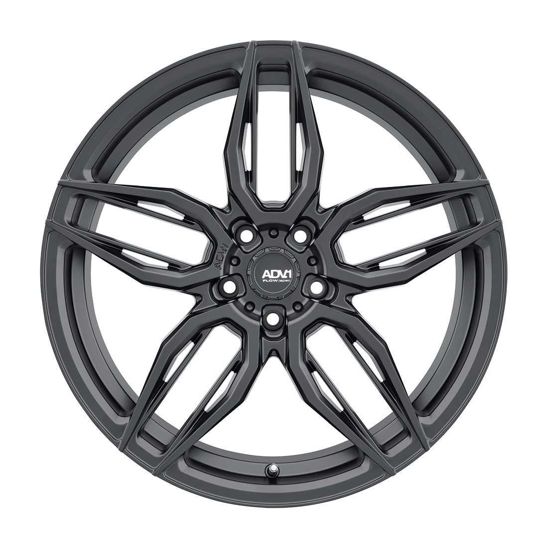 20x9.5 ADV.1 ADV005 Satin Black 5x120 ET18 Wheel Rim