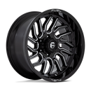 20x10 Fuel Off-Road D807 Hurricane Black 6x135 ET-18 CB87.1 Wheel Rim