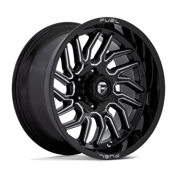 20x10 Fuel Off-Road D807 Hurricane Black 6x135 ET-18 CB87.1 Wheel Rim