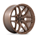 17x9 Fuel Off-Road Flux Platinum Bronze 6x139.7 ET1 CB106.1 Wheel Rim