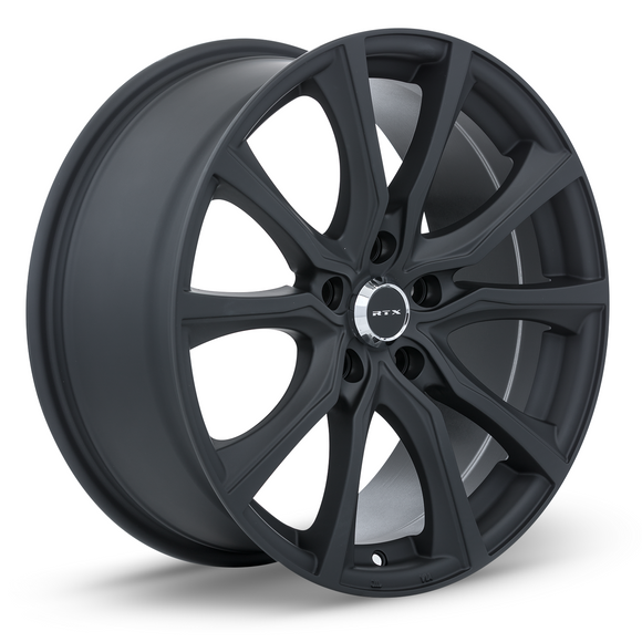 15x6.5 RTX Contour Matte Black 5x114.3 ET40 wheel/rim