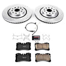 PowerStop Z23 Daily Driver Carbon-Fiber Ceramic Brake Pad and Drilled & Slotted
