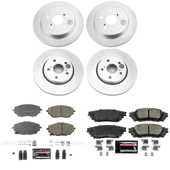 Z23 Daily Driver Premium Carbon-Fiber Ceramic Brake Pad and Fully Coated Rotor K