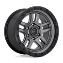 18x9 Fuel Off-Road D701 Ammo Matte Gun Metal Black Bead Ring 6x135 ET20 Wheel