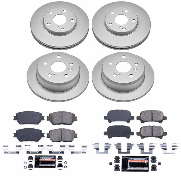 Z23 Daily Driver Premium Carbon-Fiber Ceramic Brake Pad and Fully Coated Rotor K