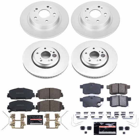 Z23 Daily Driver Premium Carbon-Fiber Ceramic Brake Pad and Fully Coated Rotor K