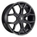 22X9.5 DUB S208 ROYALTY Gloss Black 6X120/6X132 ET30 wheel/rim-3