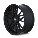 20x9 Touren TR93 Satin Black With Black Rivet 5x114.3 ET35 CB72.60 Wheel Rim