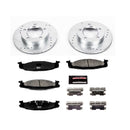 PowerStop Z23 Daily Driver Carbon-Fiber Ceramic Brake Pad and Drilled & Slotted